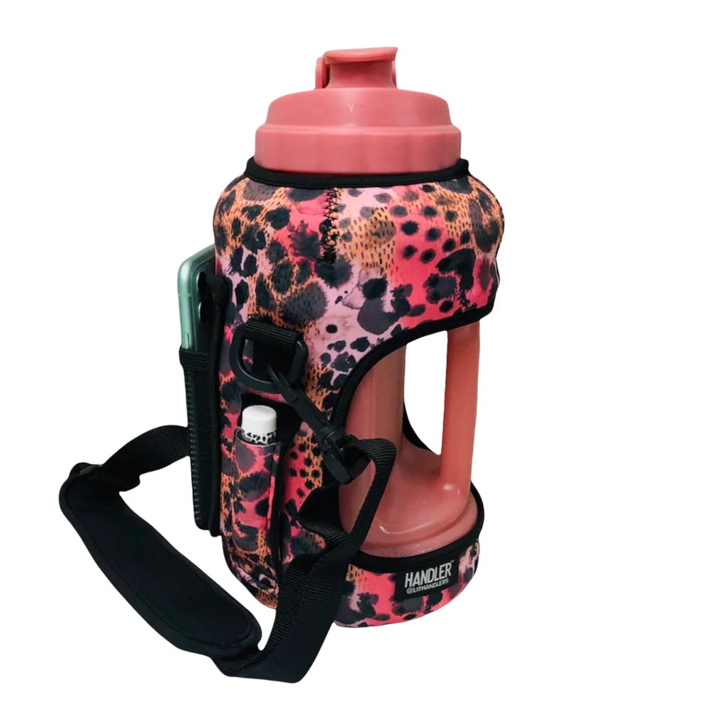 Blushing Leopard 64 Oz Jug Handler