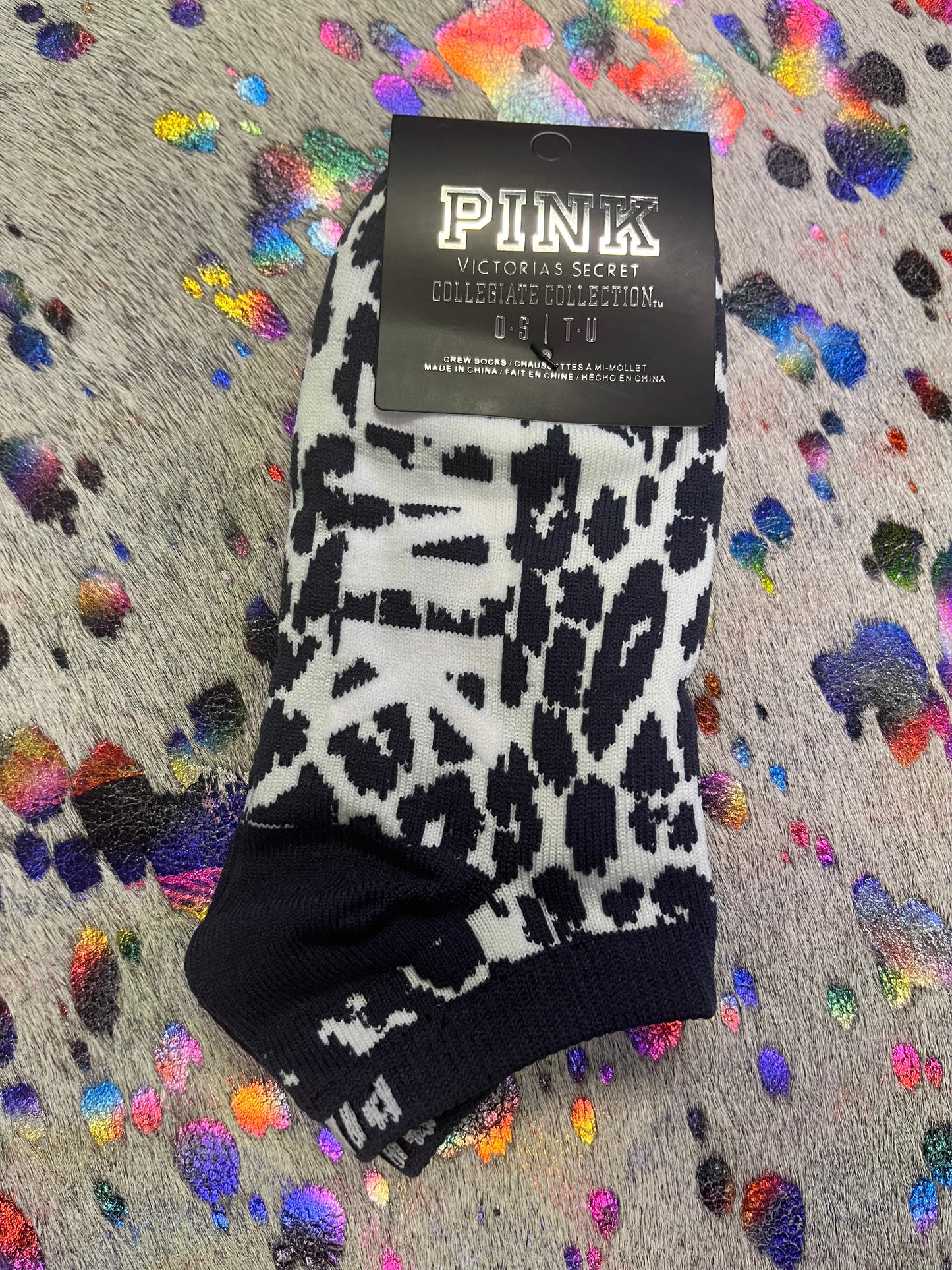 Pink Victorias Secret Socks