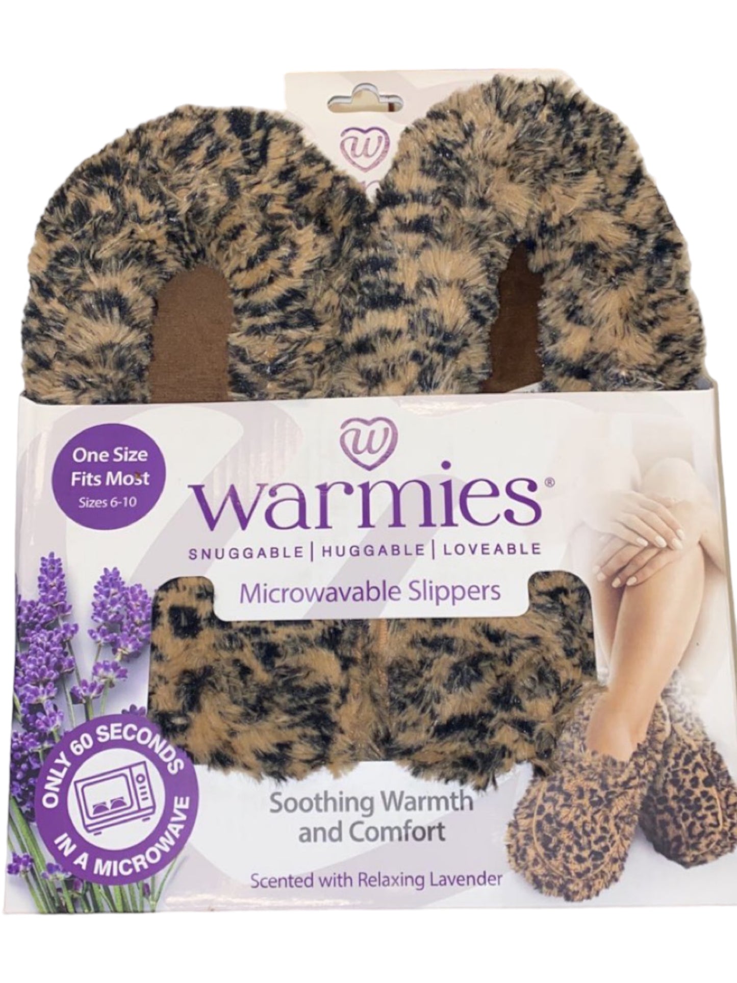 Leopard Warmies Slippers