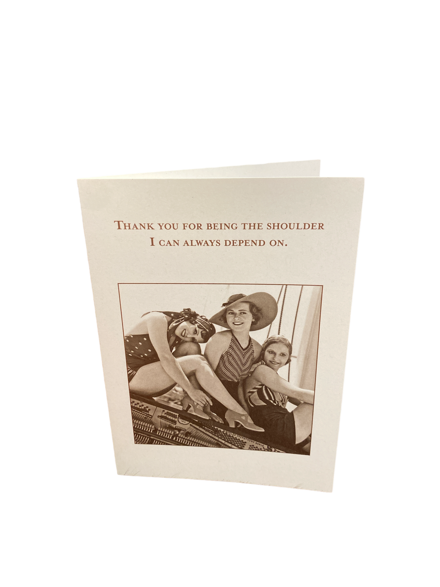 Being The Shoulder Greeting Card (Friendship)