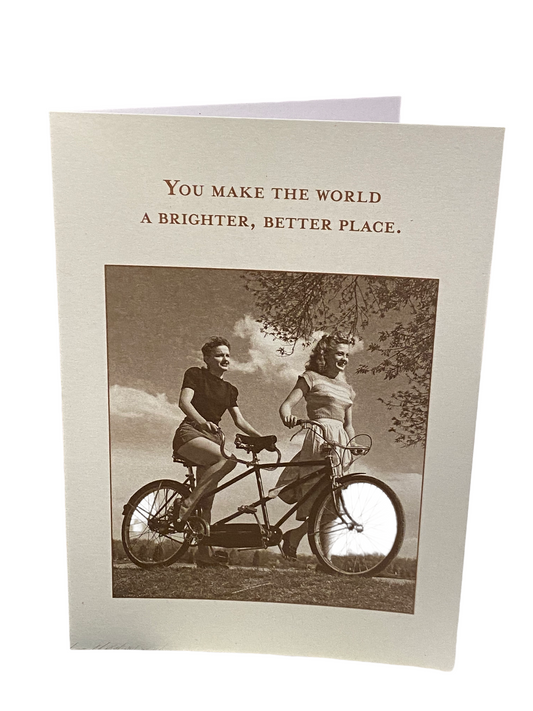 Better Place Greeting Card (Thank You)