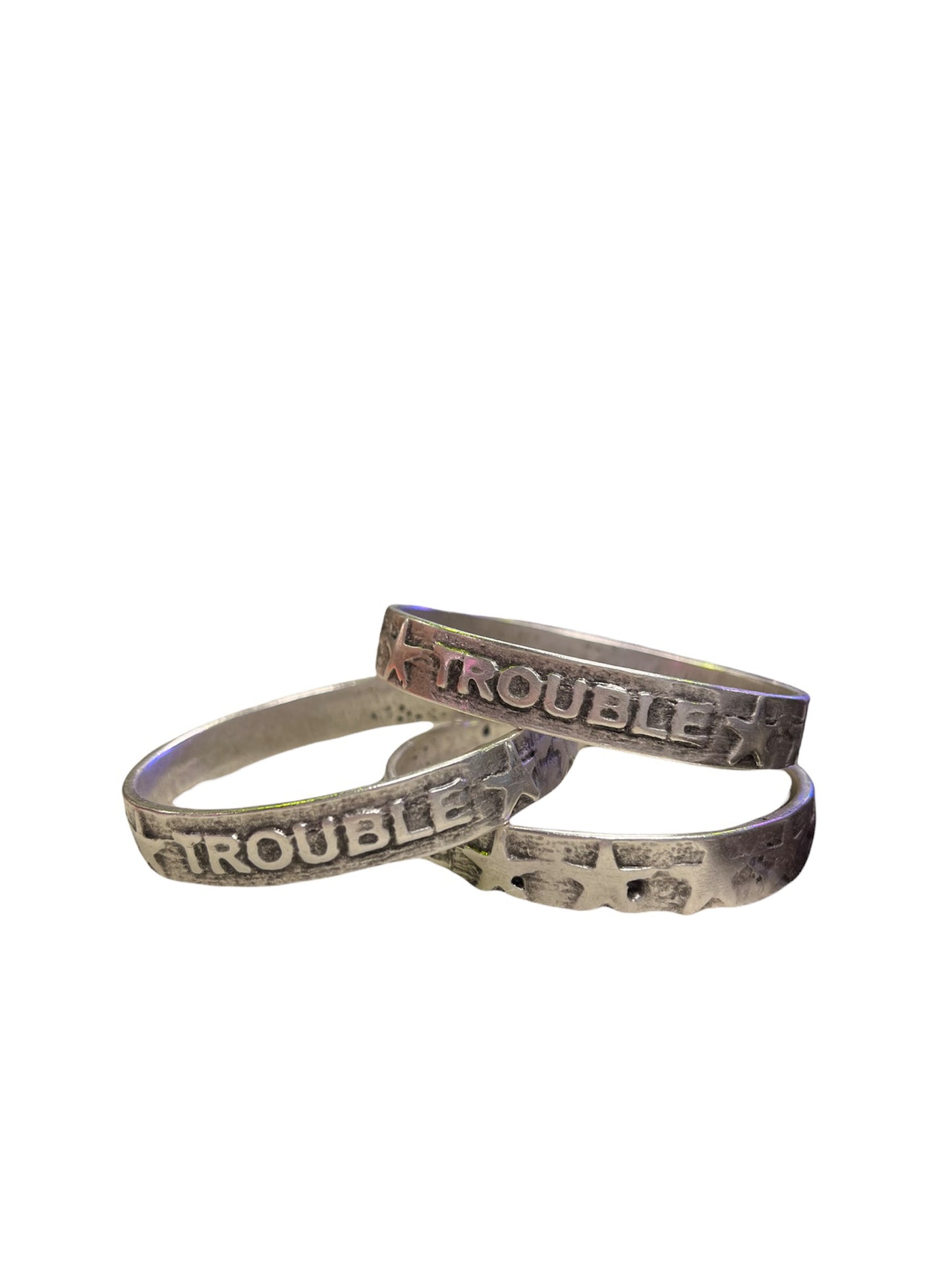 TROUBLE Bangle Bracelet