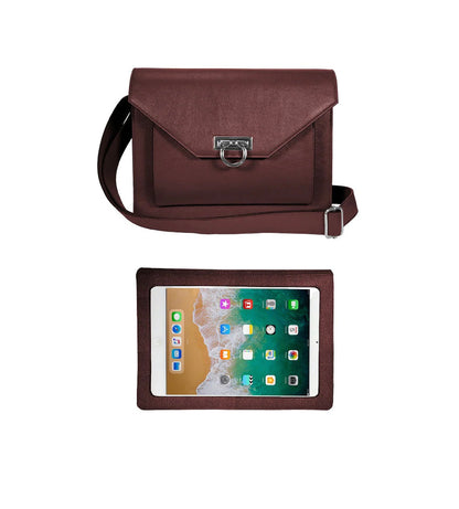 Shady Umber Touch Screen Tablet Messenger Bag