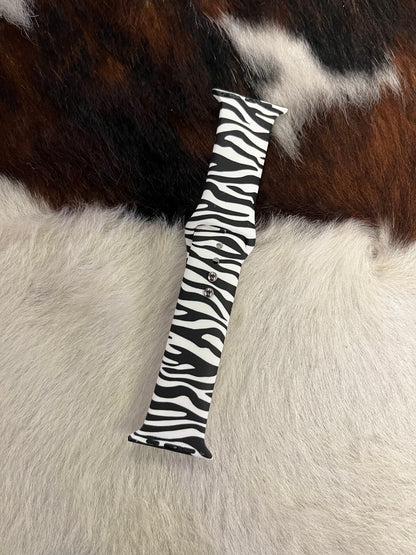 Zebra Apple Watchband