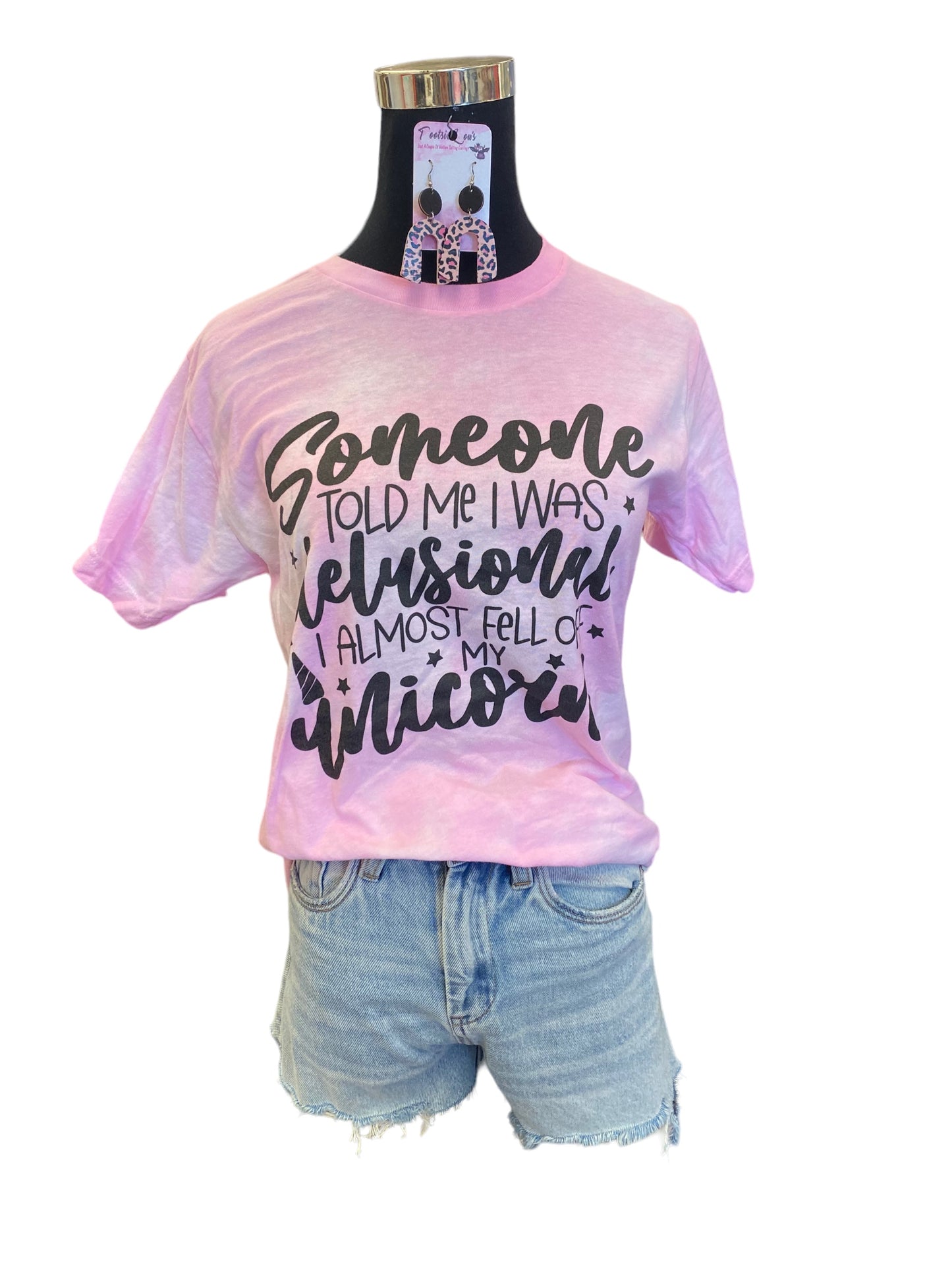 Unicorn Bleached Tee