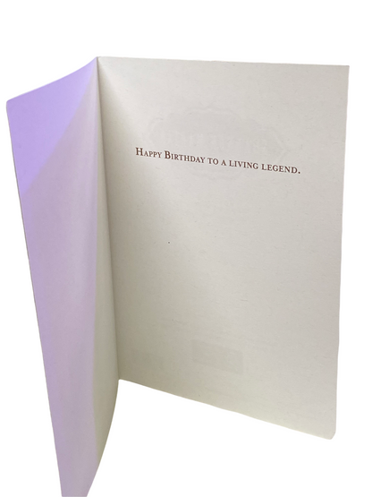 If You Talk About Me Greeting Card (Birthday)