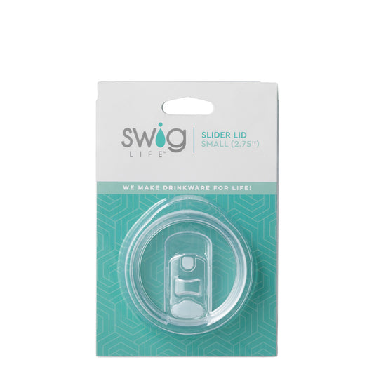Swig Slider Lid Clear (Small) (12oz Skinny Can Cooler)