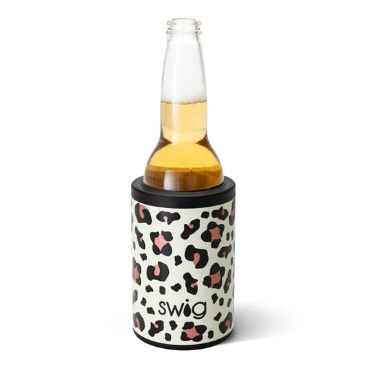 Swig Luxy Leopard Can + Bottle Cooler (12oz)